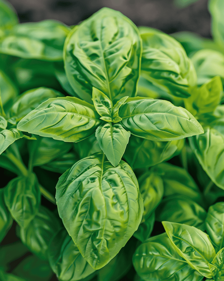 Sementes de Manjericão Large Leaved (Ocimum basilicum) – anual