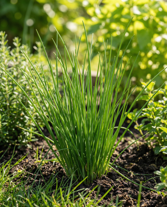 Cebolinho Prager Medium Fine (Allium schoenoprasum) – sementes de erva aromática vivaz da SeedsChoice