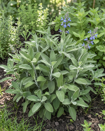Salva (Salvia officinalis) – sementes de erva-aromática perene da SeedsChoice