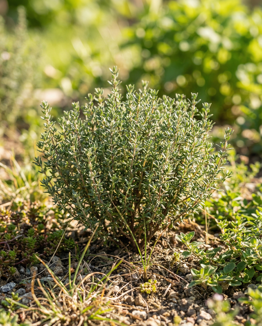 Tomilho-alemão-de-inverno (Thymus vulgaris) – sementes de erva aromática perene da SeedsChoice