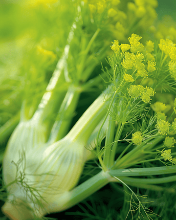 Semillas de hinojo Doux De Florence (Foeniculum vulgare) – hierba anual