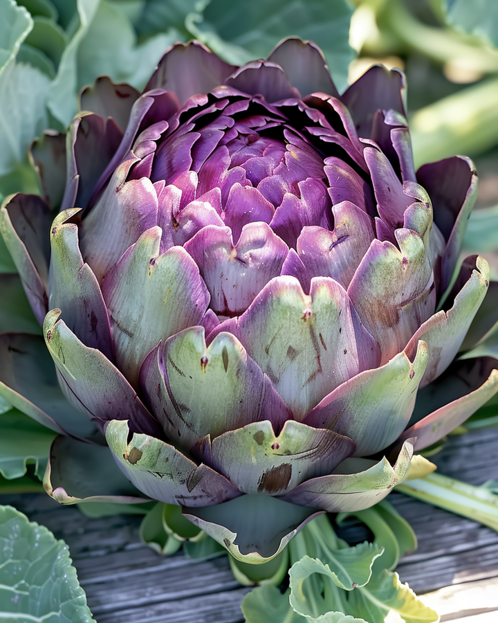 Sementes de Alcachofra Violet De Provence (Cynara cardunculus) – legume perene