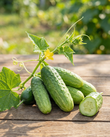 Pepinillo National (Cucumis sativus) – semillas de vegetal anual de SeedsChoice