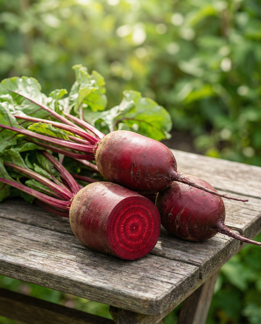 Beterraba Cylindra (Beta vulgaris) – sementes de vegetal anual da SeedsChoice