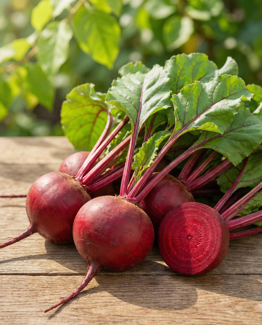 Beterraba Egyptian Flat Round (Beta vulgaris) – sementes de vegetal anual da SeedsChoice