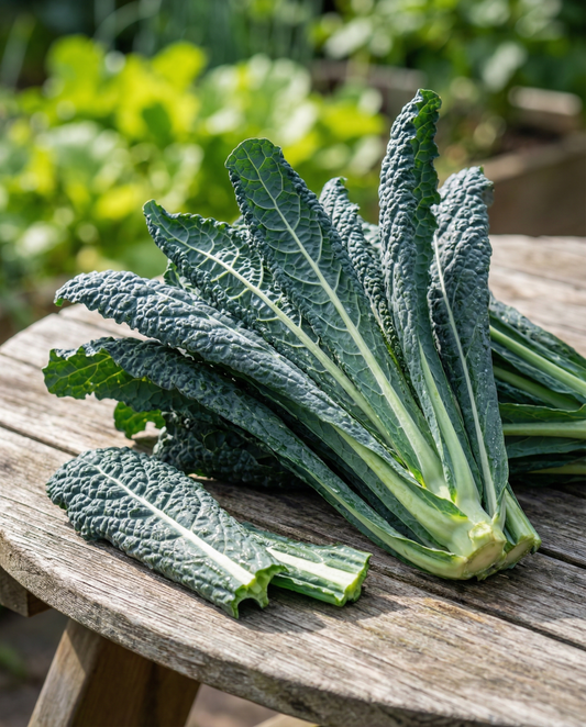 Sementes de couve-palmeira Nero Di Toscana (Brassica oleracea) – hortícola anual da SeedsChoice