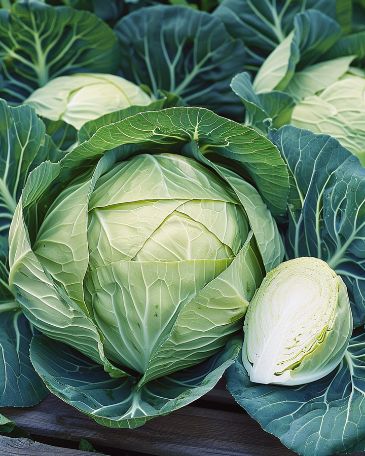 Sementes de couve branca Langedijker Bewaar (Brassica oleracea) – legume anual
