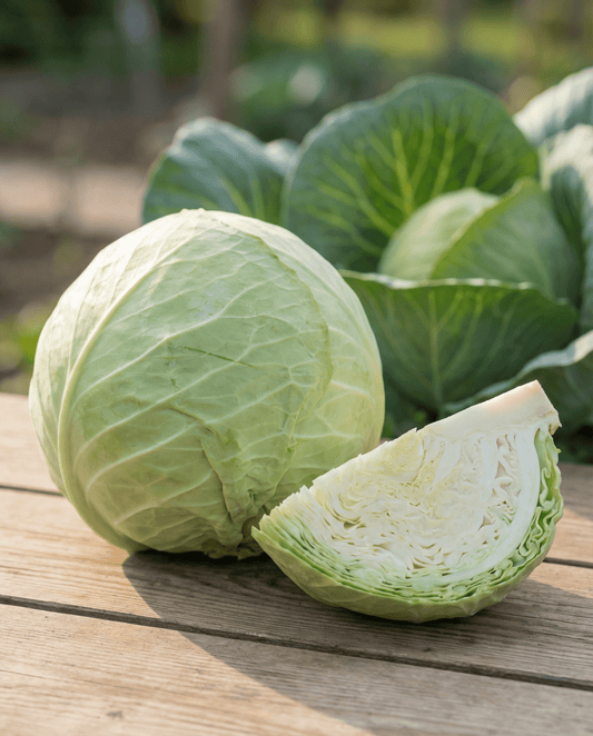 Couve branca Langedijker Bewaar (Brassica oleracea) – sementes de legume anual da SeedsChoice