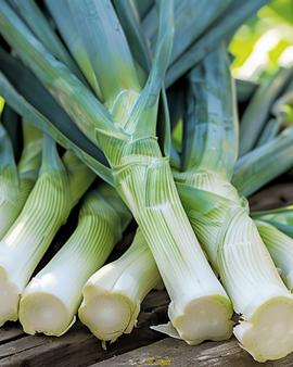 Semillas de puerro azul-verde de invierno Allium Porrum variedad anual