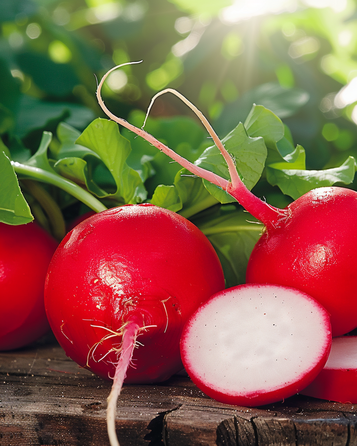 Sementes de rabanete Cherry Belle (Raphanus sativus) – vegetal anual