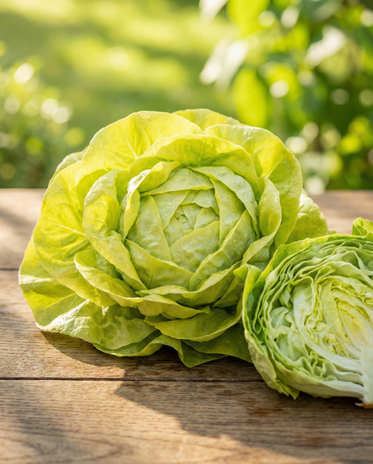 Alface-manteiga Grosse Blonde Paresseuse (Lactuca sativa) – sementes de hortaliças anuais da SeedsChoice