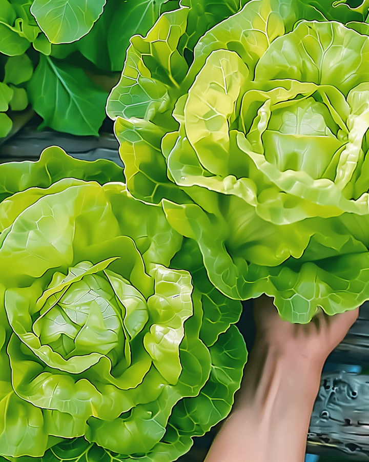 Sementes de alface Appia Butterhead (Lactuca sativa) – vegetal anual