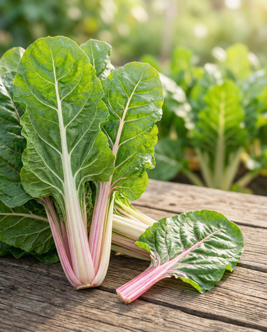 Acelga Peppermint (Beta vulgaris) – sementes de vegetal anual da SeedsChoice