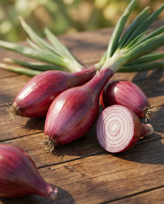 Onion Rossa Lunga Di Firenze (Allium cepa) – annual vegetable seeds from SeedsChoice