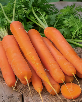 Sementes de cenoura de verão Daucus carota variedade anual Nantes 2