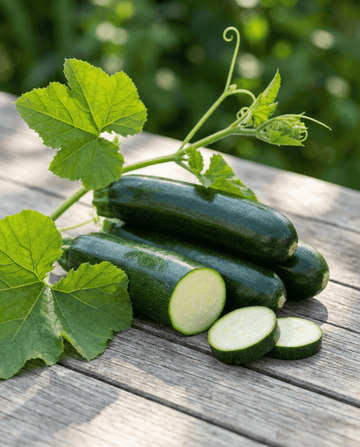 Sementes de courgette trepadora Black Forest F1 (Cucurbita pepo) – trepadeira anual da SeedsChoice