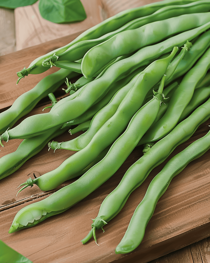 Sementes de feijão-trepadeiro Neckarkönigin (Phaseolus vulgaris) – vegetal anual