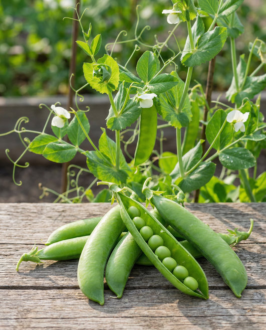 Ervilhas Marktveroveraar (Pisum sativum) – sementes de vegetal anual da SeedsChoice