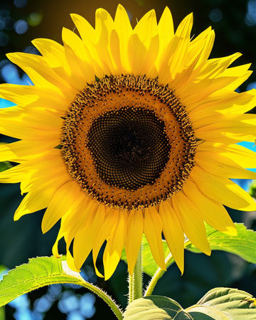 Sementes de Girassol Gigante Giganteus (Helianthus annuus) – flor anual