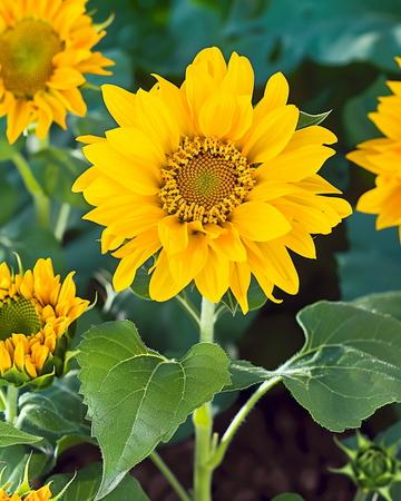 Sementes de girassol Pacino (Helianthus annuus) – flor anual