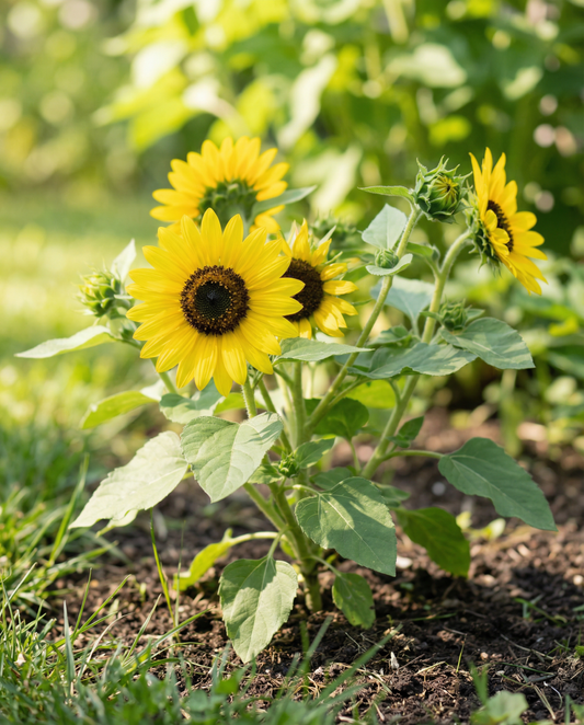 Girassol Irish Eyes (Helianthus annuus) – sementes de flor anual da SeedsChoice