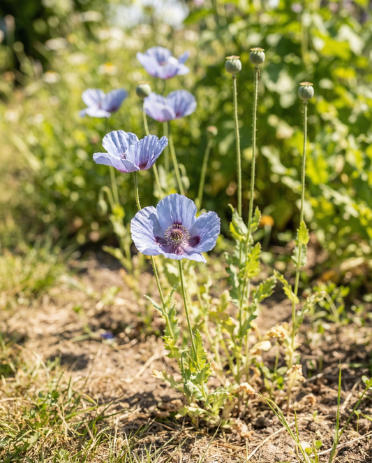 Amapola azul 90 cm de altura – semillas de flor anual de SeedsChoice
