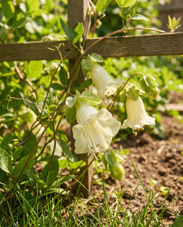 Campainhas-da-Catedral Trepadora Branca (Cobaea scandens) – sementes de trepadora anual da SeedsChoice