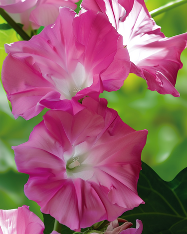 Sementes de convólvulo trepador Double Rose rosa (Ipomoea tricolor) – trepadeira anual