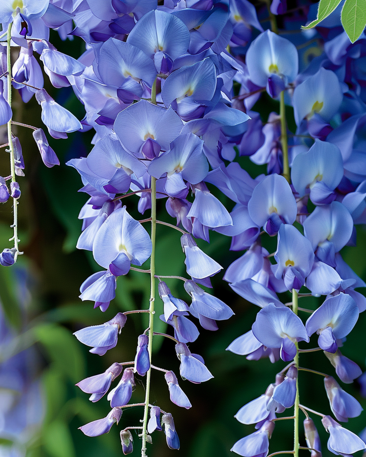 Sementes de Glicínia Azul (Wisteria sinensis) – trepadeira perene