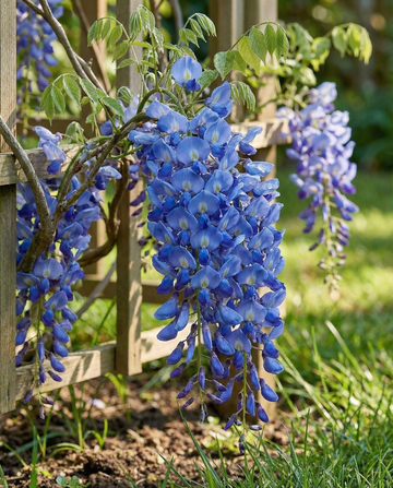 Glicínia Azul (Wisteria sinensis) – sementes de trepadeira perene da SeedsChoice