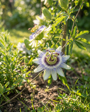 Trepadeira Azul Flor-da-paixão (Passiflora caerulea) – sementes de trepadeira da SeedsChoice