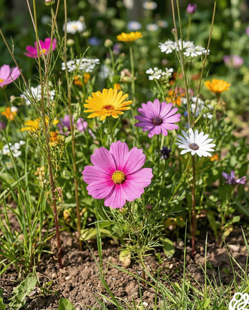Mistura colorida para buquês 60 cm – sementes de flores anuais da SeedsChoice