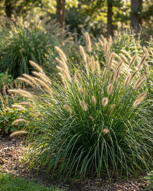 Erva-de-fontanário (Pennisetum alopecuroides) – sementes de gramínea perene da SeedsChoice