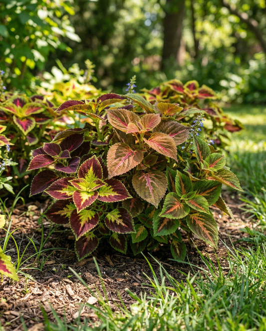 Rainbow (Coleus blumei) – sementes de mistura perene de SeedsChoice