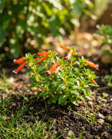 Planta-Charuto de Interior com Flor (Cuphea ignea) – sementes de planta perene de interior da SeedsChoice