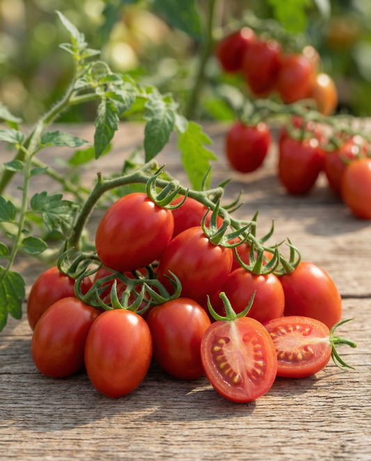 Tomate cocktail Ravello F1 (Solanum lycopersicum) – sementes de vegetal anual da SeedsChoice