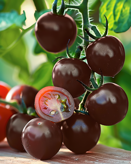 Cherry Tomato Black Cherry Seeds Solanum Lycopersicum Annual Variety