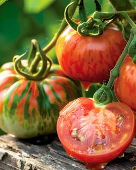 Tomato Tigerella Seeds Solanum Lycopersicum Annual
