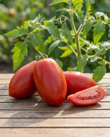 Tomate Super Roma (Solanum lycopersicum) – sementes de hortícola anual da SeedsChoice