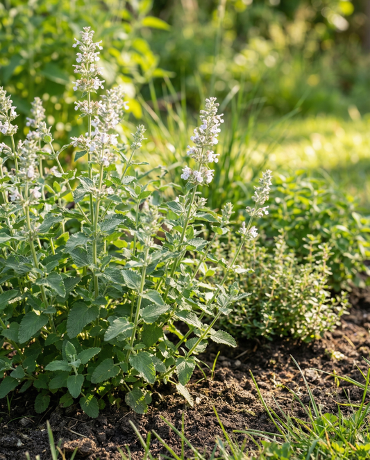 Erva-dos-gatos (Nepeta cataria) – sementes de erva perene | SeedsChoice