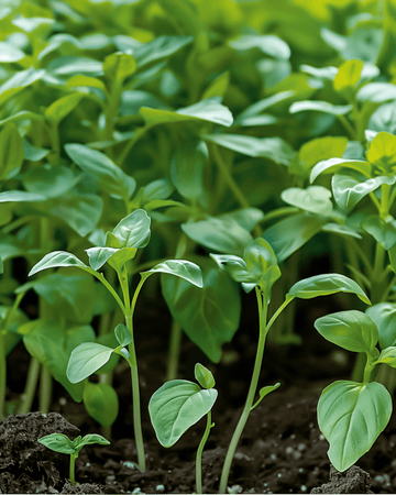 Semillas de albahaca de limón Microgreens (Ocimum basilicum) – microgreens anuales