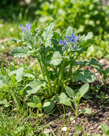 Borragem Microverdes (Borago officinalis) – sementes de microverdes anuais da SeedsChoice