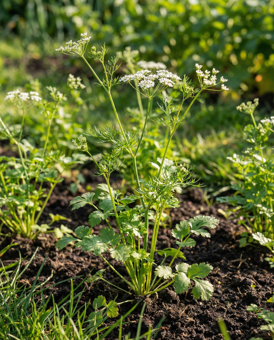 Coentro Cilantro (Coriandrum sativum) – sementes de erva anual da SeedsChoice