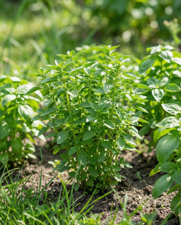 Manjericão de folha pequena (Ocimum basilicum) – sementes de erva aromática anual da SeedsChoice