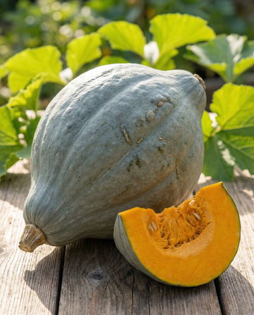 Semillas de calabaza Hubbard Blue (Cucurbita maxima) – hortaliza anual de SeedsChoice