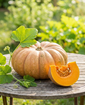 Sementes de abóbora Musquée De Provence (Cucurbita moschata) – legume anual da SeedsChoice