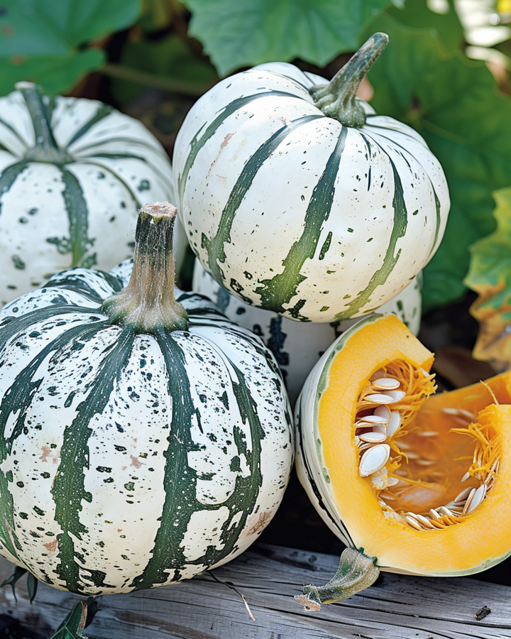 Semillas de calabaza Sweet Dumpling (Cucurbita pepo) – vegetal anual