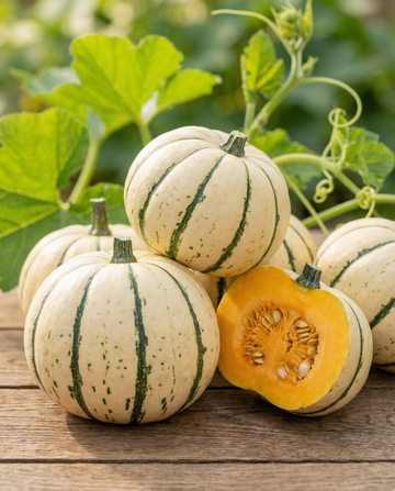 Semillas de calabaza Sweet Dumpling (Cucurbita pepo) – hortaliza anual de SeedsChoice