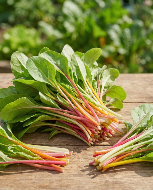 Acelga Rainbow Mixture Microgreens (Beta vulgaris) – sementes de microgreens anuais da SeedsChoice
