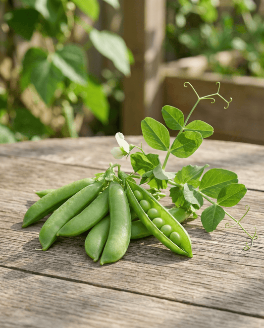 Ervilha-torta Delikett (Pisum sativum) – sementes de hortícola anual da SeedsChoice